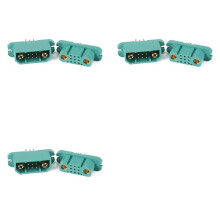3X VTOL MPX Connector 9+2 with Power Male Female Portable Dual Power Fixed Wing Quick Release Plug for RC UAV Aircraft