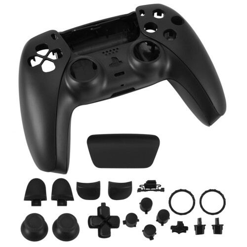5X Parte di Riparazione per PS5 BDM-010 Custodia Controller Shell Custodia Controller di Gioco con Pulsanti Nero 2