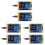 6 Peças 1060KH/S NMMiner NerdMiner Atualizado Harshrate 2,8 Polegadas  Display Bitcoin Crypto Solo Lottery Miner NerdMiner 1