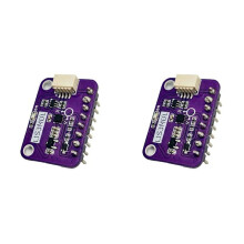 2X LIS3MDL-Modul Treaxlig Magnetisk Sensormodul Elektronisk Kompass Kompatibel med STEMMA QT IIC