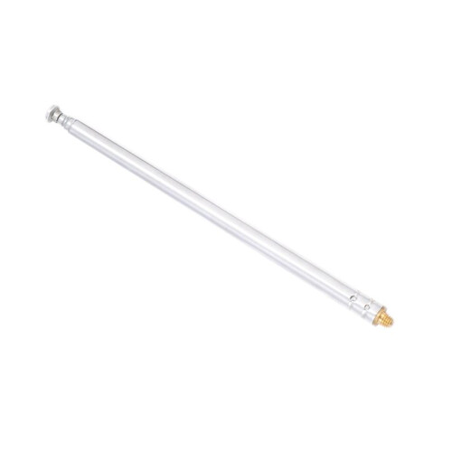 8X RC Model Car 5 Silver 5 Section 3 mm External Threaded Expansion Antenna 2
