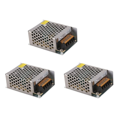 3X AC -  5V 6A per Display A LED Regolamentato Convertitore Alimentatore Switching