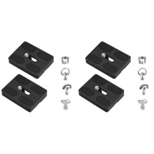 2X Universal Tripod Quick Release Plate, Arca Swiss Plate for DSLR Camera Tripod Ballhead(PU-50)