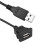20X Car Dash Board Flush Mount USB Male to Female Socket Extension Panel Cable 1M 8