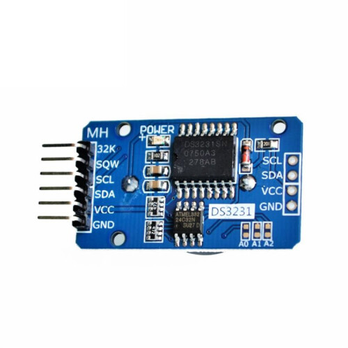 5X DS3231 AT24C32 IIC Module Precision Clock Module Memory 3.3V/5V Temperature Sensor Portable Module 2