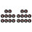 20PCS Call Button Wireless Pager Waiter Calling System for Restaurant Hookah Bar Cafe Bar Customer Service Black 1