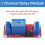 60pcs Relay Module  12V Relay Board 1 Channel with Optocoupler Isolation Support High or Low Level 7