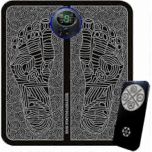 Foot Massager for Neuropathy Relief with 8 Modes and 19 Intensity Levels Whole Body Relaxation Cushion for Feet Pain Reduction