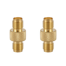 SMA Female to Female Adapter RF Coax Connector Straight,gold