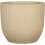 Runder Blumentopf - DEROMA - 231 - 10 L - Ø 27 cm - Braun 1