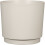 Runder Blumentopf - DEROMA - 236 - 13 L - Ø 29 cm - Beige 1