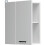 JUNONA Hochschrank 40 cm - 1 Tür - Hochglanz Weiß 4