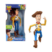 Figur Woody mit rasendem Kurs von 30 cm - 50 Soundeffekte und Zitate - Disney Pixar Toy Story 5 - JMW23 - Ab 3 Jahren