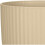 Runder Blumentopf - DEROMA - 231 - 10 L - Ø 27 cm - Braun 2