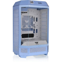 THERMALTAKE - CA-1Y4-00SFWN-00 - Der TOWER 300 - PC-Gehäuse ohne Netzteil - Mini-Tower - Micro-ATX-Format - Hortensienblau