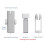 2X Portable Glasses Cleaner Tool Glasses Cleaning Microfiber Screen Cleaner Tool for Glasses Phone PC, Without Detergent 5