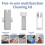 2X Portable Glasses Cleaner Tool Glasses Cleaning Microfiber Screen Cleaner Tool for Glasses Phone PC, Without Detergent 6