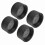 4-Pack Durable Plastic Pool Filter Drain Cap and Gasket Replacement Set for Sand Filters 5