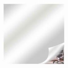 (50cm*50cm*0.2mm) Wall-Mounted Frameless Decorative Mirror for Bedroom, Full-Length Adhesive Mirror Non-Glass Design
