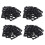 80X 18650 Lithium Battery Double Holder Bracket for DIY Cell Pack Black 1
