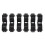 60 Stueck 15Mm Durchmesser Ferrit Magnet Ring - Schwarz 2
