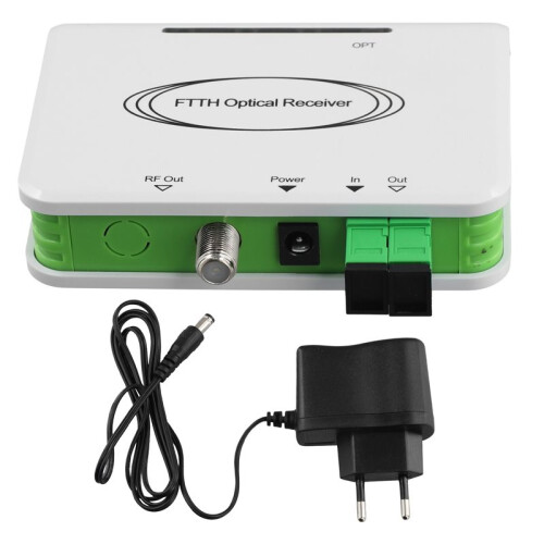 2X CATV System ONU FTTH Optical WDM Receiver Optical Node Active Triplexer SC/APC(A) EU PLUG 1