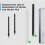 80Pcs Pen Tips/Nibs for  2 Stylus   Pen Nibs with Tool Replacement Soft Nibs/Tips 8