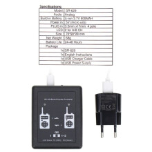 Controlador de Repetidor Duplex SR-629 para Banda Cruzada para Rádio Walkie Talkie Bidirecional Controlador de Relé Caixa de Relé Plugue UE