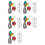 5X Muscle Electrical Sensor Module EMG Signal Collection for  Electronic Development Kit,for Mobile Electronics 1