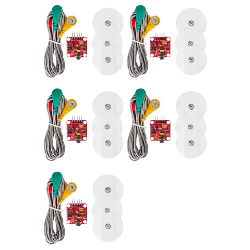 5X Muscle Electrical Sensor Module EMG Signal Collection for  Electronic Development Kit,for Mobile Electronics