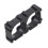 80X 18650 Lithium Battery Double Holder Bracket for DIY Cell Pack Black 4