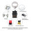 4x AC 220V 30A 433MHz 1CH Wireless Remote Control  RF Relay Receiver + /Off Transmitter 6