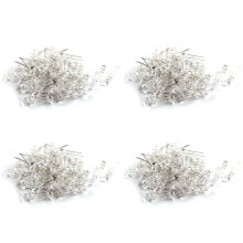 LED Bright Light Lamp Emitting Diode, 280 Piece, 3V-6V, 5 mm, White