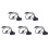 5X Cabo Adaptador USB 2.0 para  33cm para HDD SSD Externo de 2,5 Polegadas 1