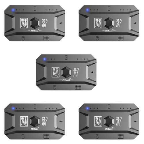 5X Plug and  Gamepad for PUBG Mobile Controller Gaming Keyboard Mouse Converter  5.0 for Android Adapter