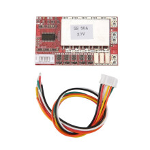 2X 5S 50A BMS Board 3.7V Lithium Battery Protection Board with Balance