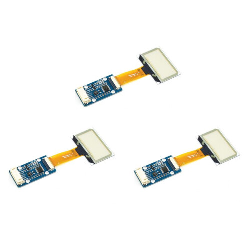 3 Set 1.51 Inch Transparent OLED  Display Module 128x64 SPI/I2C Interface