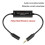 3X Stereo Audio Isolatie 3,5 mm Luidspreker Audio Ruis Ruis Common Ground Filter Eliminator GROUND LOOP Isolator 5