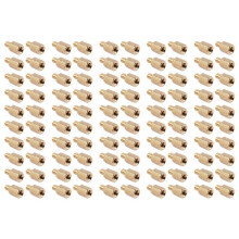 100 Pcs PC PCB Motherboard Brass Standoff Hexagonal Spacer M3 6+4mm