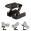 Z-Type Folding  Quick Release Plate Base Z-Type Bracket with Quick Release Plate QR Plate for Camera Tripods 5