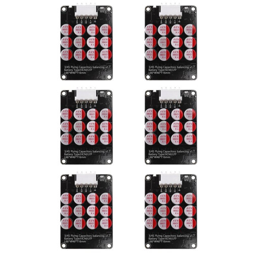 6X 5A 3S 4S Active Equalizer Balancer Lifepo4/Lipo/Lto Battery  Capacitor