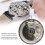 2X NH39/NH39A Watch Movement Supporting Date Setting High-Precision Automatic Mechanical Watch Movement NH39 Replacement 6