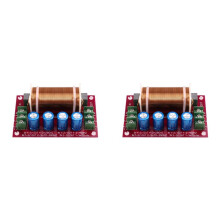 2X One-Way 300W Subwoofer Frequency Divider Home Theater Adjustable Super Woofer Hifi Audio Crossover Filters