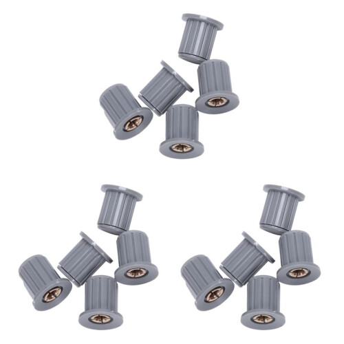 15 Pieces 4mm Inner Potentiometer Axis Potentiometer Control Knob Knob 1
