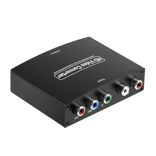 10X Conversor Ypbpr para  Componente para HD Compatível com  Conversor Compatível com Ypbpr+L/Ráudio para 1