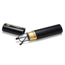 (Strength 3.00, B-black) Elegant Reading Glasses Metal Frame Ultra-thin Men Women Reading Glasses