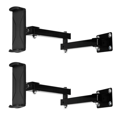 2X Suporte para Tablet para Montagem em Parede Suporte Ajustável para Telefone Celular com Braço Longo e Extensível para 4 A 13 Polegadas