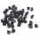 150 Pcs 6x6x5mm 4-Pin DIP Through Hole Momentary Tactile Push Button 8