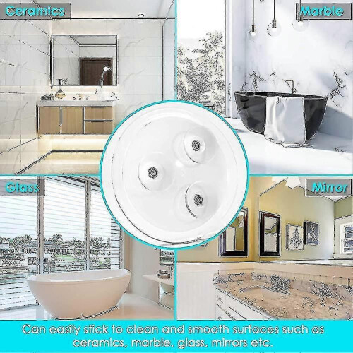 10x Magnifying Mirror with 3 Suction Cups, Make-up Mirror with 10x Magnification 2