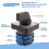 8 Terminals 5 Positions Master Control Rotary Cam  20A Black+ 2